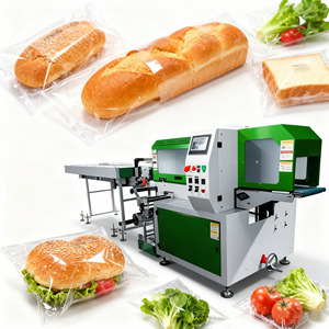 Chi phí thấp tự động điện sô cô la Kẹo thanh Cookie phim gói ngang quay thực phẩm Gối máy đóng gói - Product Image 1