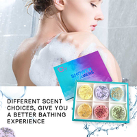 Mijia — coffret cadeau avec bombe de bain aux huiles essentielles, vegan naturel, bio, pour aromathérapie, vapeur de douche