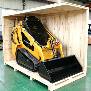 ENVÍO GRATUITO Minicargadora de orugas 5 EPA de 400 kg con trituradora forestal y cortacésped, equipada con motor D1105 de gran potencia - Product Image 2