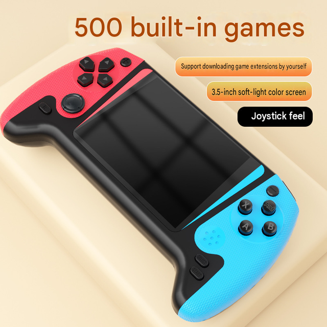 Q21 Handheld Game Console 500-in-1 Retro Large Screen Handheld Game Console Classic Two-Player Games for Children Wholesale