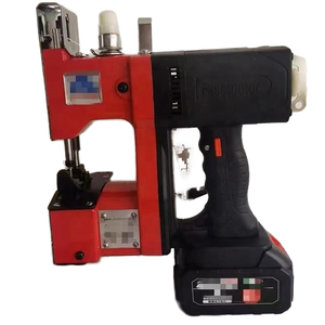 03 Mini máquina de cierre de bolsas de papel de doble aguja eléctrica automática sellado térmico nueva condición ropa bebida Química - Product Image 3