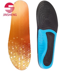 Semelles de sport et de course à pied en promotion avec coque en TPE, soutien de la voûte plantaire, semelles orthopédiques en mousse à mémoire de forme pour la correction - Product Image 1