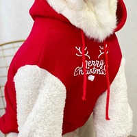 Manteau d'hiver pour chien personnalisé de haute qualité, en coton, pliable, motif animal mignon, pour grands chiots, vêtements de Noël