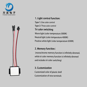 12V 5A 60W Smart <strong>Led</strong> Light Bathroom Stepless <strong>Dimming</strong> CCT Mirror Bath <strong>Touch</strong> Sensor Switch - Product Image 5