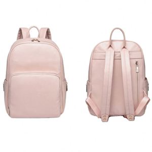 Sac à dos à langer en nylon certifié BSCI avec sangles pour poussette, grande capacité, pour maman, avec matelas à langer et sac de rangement pour bébé - Product Image 4