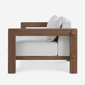 Café d'usine Mobilier d'extérieur <span class=keywords><strong>Ensemble</strong></span> de canapés en acier pour <span class=keywords><strong>balcon</strong></span> 4 pièces Meubles de patio de jardin Canapé en <span class=keywords><strong>bois</strong></span> <span class=keywords><strong>Ensemble</strong></span> de canapés de jardin extérieurs - Product Image 5
