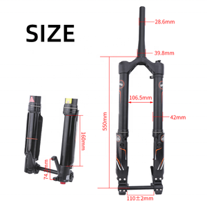 <span class=keywords><strong>Dnm</strong></span> USD-6 110mm * 15mm xe đạp leo núi phía trước ngã ba giảm xóc điều chỉnh Thùng trục 26 "27.5" inch MTB ngã ba <span class=keywords><strong>DNM</strong></span> USD-6 ngã ba - Product Image 2