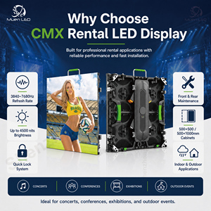 Pantalla LED P391 para Exteriores, Pantalla de Video a Todo Color 4K para Conciertos y Escenarios, Panel de Video Wall con Gabinete de Aluminio Impermeable IP65 - Product Image 6