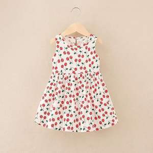 Robe florale décontractée pour bébé fille de 1 à 5 ans, style thaïlandais, pour l'été, robe ample à fleurs pour enfants, vêtements décontractés pour filles - Product Image 6