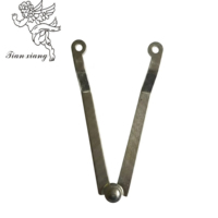 Barra de Soporte Metálica Duradera para Tapa de Ataúd, Bisagra de Soporte para Ataúd, Herrajes Funerarios, Venta al por Mayor del Fabricante