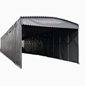 Auvent escamotable télescopique, Tente mobile pour parking, Auvent pliable pour <span class=keywords><strong>garage</strong></span>, Auvent escamotable, Tente tunnel rétractable pour entrepôt - Product Image 3