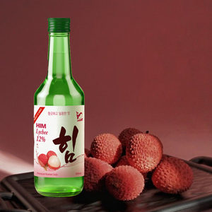 Soju coreano con sabor a lichi a precio directo, bebida alcohólica de buena calidad, fabricante de Vietnam, botella de vidrio, melocotón primario - Product Image 4