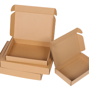 wholesale extra hard packing kraft carton Aircraft box inside clothes packing box customized