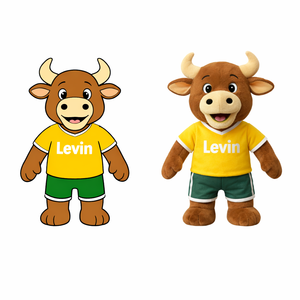 Peluche Lion Douce et Chaude, Jouet en Peluche Animal <span class=keywords><strong>Sauvage</strong></span> Personnalisé pour Enfants, Compagnon pour la Chambre et la Décoration du Salon - Product Image 2