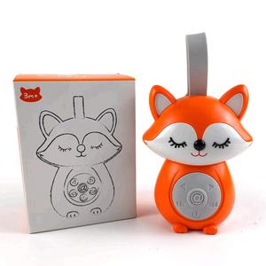 Juguetes para bebés recién nacidos Calmante y reconfortante Caja <span class=keywords><strong>de</strong></span> música animal Lullaby Fox Design White Noise Sleep Machine - Product Image 6