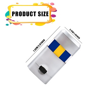 La vernice per il viso Nauru con bordi <span class=keywords><strong>blu</strong></span> e gialli è abbinata al sito dell'evento per creare un'atmosfera distintiva - Product Image 3