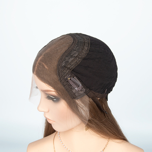Peluca Judía Yuanzhen Personalizada con Balayage, Peluca de Cabello Humano Europeo con Encaje Superior para Alopecia, Cabello Virgen con Silicona - Product Image 5