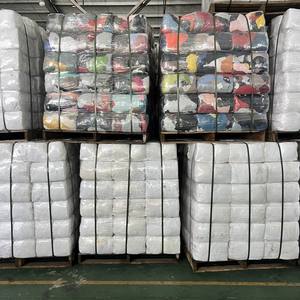 綿布 5kg 工業用ワイピング ダークカラー 長方形 強力な油・水吸収 メイレファンブランド 廃布 - Product Image 3