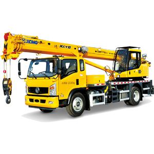 Grúa usada original XCT8L4 de camión de 8 toneladas, maquinaria de elevación con componentes básicos en stock - Product Image 6