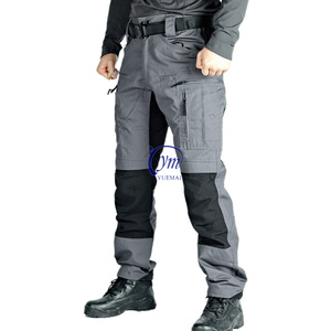 Vendita calda lavoro di formazione escursionismo più tasche <span class=keywords><strong>pantaloni</strong></span> Rip-stop grigio oliva <span class=keywords><strong>kaki</strong></span> Camo tattico Cargo pantalone - Product Image 2