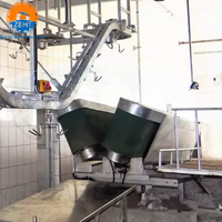 Peralatan Rumah Potong Hewan (RPH) Domba dan Kambing, Konveyor Bentuk V, Lini Pemotongan Lengkap, Mesin Rumah Potong Hewan, Harga Pabrik Langsung, Penjualan Panas