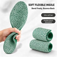 Semelles de sport en PU ETPU, antidérapantes, avec soutien de la voûte plantaire, amorti haute densité, confort, OEM personnalisé