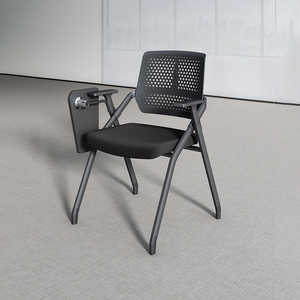 Silla de Conferencia Plegable Moderna con Estructura Metálica de Malla, Económica y al por Mayor, para Salas de Reuniones y Centros de Capacitación - Product Image 4