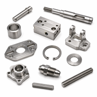 Pièces métalliques usinées CNC sur mesure pour composants de drones robotiques en aluminium, laiton, acier inoxydable OEM
