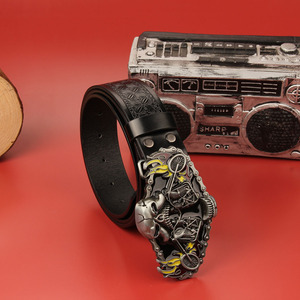 Cinturón de moda Retro Unisex, Pin de resina de aleación de Zinc personalizado, moda personalizada para hebilla para accesorio de bolsa para <span class=keywords><strong>Amazon</strong></span> Cross-Border - Product Image 4