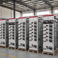 Appareillage de commutation moyenne tension antirouille 6kV 1250A 50Hz en acier, étanche IP68, extérieur, 16 prises pour centrale solaire