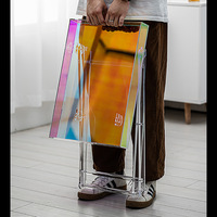 Transparenter moderner kreativer Haupt klapptisch aus Acryl
