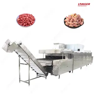 Automatische Soja Cashewnoten Koffiebrander Pinda Broodrooster Soja Roosteren Machine