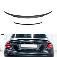 2017-20y W213 E63 jusqu'à fusée B900 kits de carrosserie en fibre de carbone sèche pièces de carrosserie auto becquet d'aile arrière pour Mercedes Benz classe E