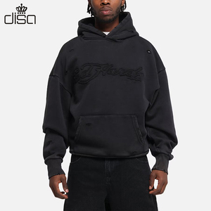 Felpa con Cappuccio da Uomo Invernale Oversize di Marca con Logo Personalizzato Ricamato, Stampa Ecologica e Stile Casual - Product Image 1