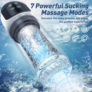 Männliches Sexspielzeug Pocket Pussy Male Stroker Männlicher Mastur bator mit 4 Pump & 7 <span class=keywords><strong>Sucking</strong></span> Penis Pump <span class=keywords><strong>Machine</strong></span> für Männer