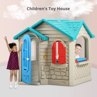 Maison de jeu pour enfants, petite maison en plastique, jouet pour enfants, tente pour bébé, intérieur, maternelle