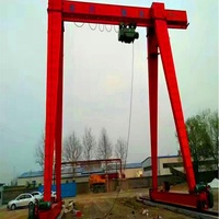 Grue à portique électrique de haute qualité à grande capacité de 2 tonnes avec palan à câble