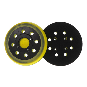 5 inç 122mm 8 delik cırt cırt plastik destek Pad zımpara diskleri zımpara öğütücü Pad için yedekleme plaka güç zımpara aracı - Product Image 1