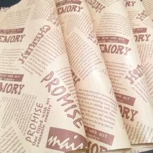 Papier d'emballage alimentaire imprimé sur mesure, résistant à la graisse, papier d'emballage blanc, impression offset, pâte à papier vierge, pâte à papier chimique-mécanique CU - Product Image 2