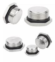 Cache-prises en acier inoxydable, bouchons aveugles, anti-explosion, étanches IP68, presse-étoupes, NPT1/2 M20 PG13.5, bouchon de ventilation Atex