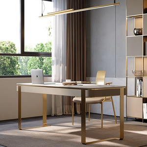 Table d'étude de luxe léger, meuble italien minimaliste, moderne et minimaliste, pour la maison, <span class=keywords><strong>bureau</strong></span> - Product Image 2