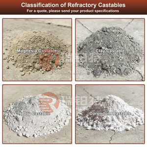 Recipientes refractarios monolíticos moldeables refractarios de hormigón refractario ignífugo para alto horno - Product Image 3