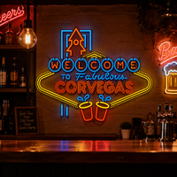 Livraison rapide, pas de MOQ, enseigne au néon LED en acrylique, design de logo personnalisé, enseigne au néon LED pour bar, salle, anniversaire, mariage, décoration de fête