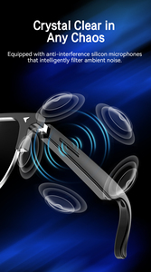 Multi Function Smart <b>Bluetooth</b> AI Eyewear Open Ear Audio With Remote Camera Shooting Smart Glasses - Product Image 5