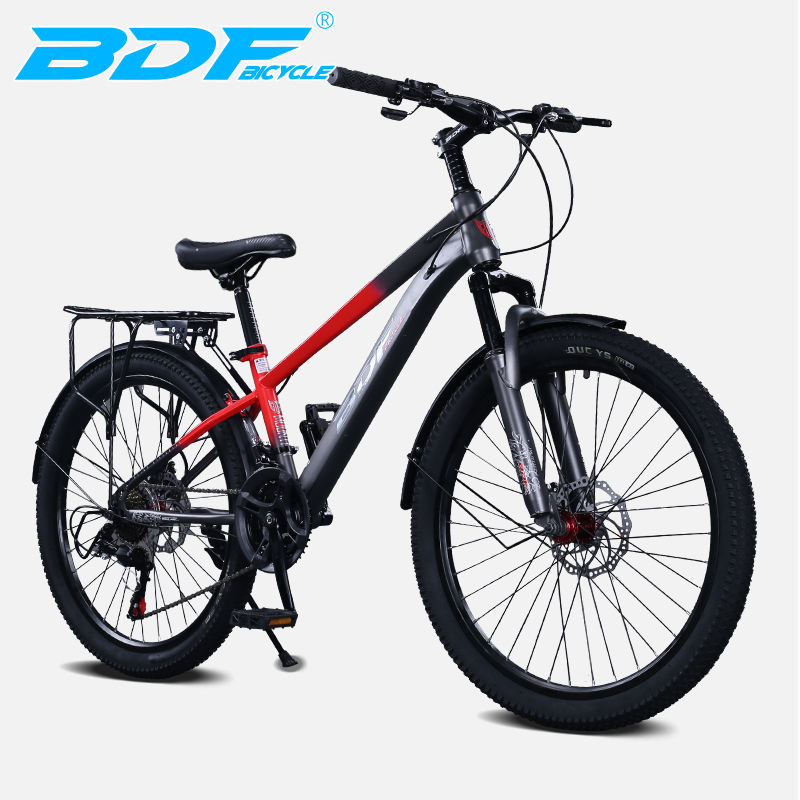 BDF 21-Speed Mountain Bike - 20/24/26 Inch MTB, Disc Brake, Suspension ...
