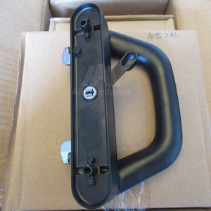 ชุดล็อคประตูบานเลื่อนรูปตัว D พร้อมมือจับโลหะผสมสังกะสี สำหรับประตูบานเลื่อนด้านเดียว พร้อมกุญแจทองเหลืองธรรมดา 2 ดอก หรือไม่มีกุญแจ - Product Image 4