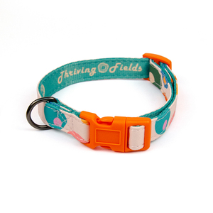 Collar para Perro de Poliéster Estilo Retro MIDEPET, Collar Personalizado Duradero con Cintas de Liberación Rápida y Estampado Colorido - Product Image 5