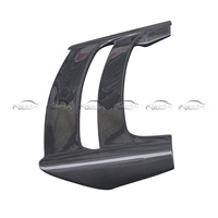 Aileron de toit double couche en fibre de carbone noir brillant pour Civic FC1 FK7 FK8 10ème génération Si Type R 2/4 portes