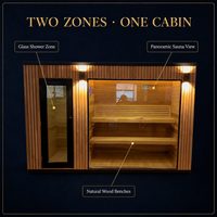 Sauna Kayu Solid Tradisional Ukuran Besar yang Dapat Disesuaikan dari Pabrik untuk Dijual, Ruang Sauna Kayu untuk Penggunaan di Halaman Belakang