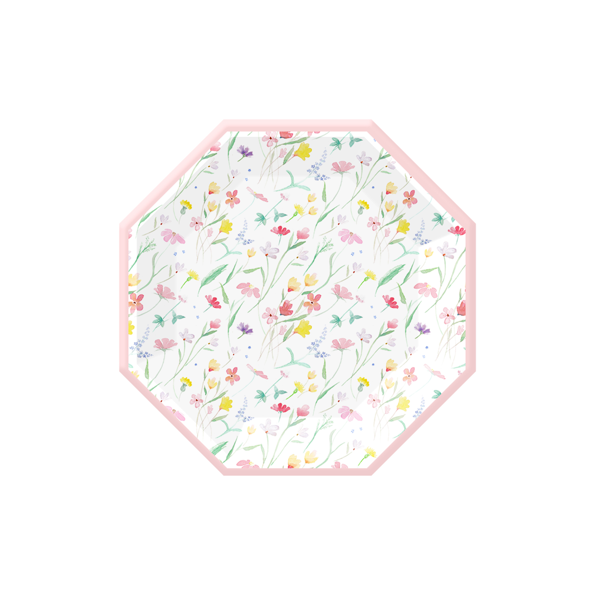 PLATO REDONDO DE 7 PULGADAS * 8 UNIDADES